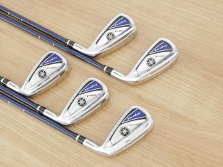 Iron set : Yamaha : ชุดเหล็ก Yamaha Inpres UD+2 (ออกปี 2019 ตีไกลที่สุด ไกลกว่าเหล็กทั่วไป 2 เบอร์ หน้าเด้ง COR 0.822) มีเหล็ก 6-Pw (5 ชิ้น) ก้านกราไฟต์ Flex SR