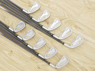 Iron set : Honma : ชุดเหล็ก Honma TwinMarks TM-503 มีเหล็ก 3-11,Sw (10 ชิ้น) ก้านกราไฟต์ Honma TK-353 Twin Kick Flex R (1 ดาว)
