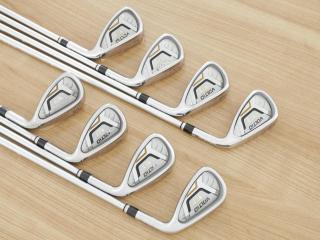 Iron set : Katana : ชุดเหล็ก Katana Voltio IV G Series II (ปี 2018) มีเหล็ก 5-Pw,Aw,Sw (8 ชิ้น) ก้านกราไฟต์ Fujikura Speeder 550 Flex R