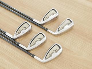 Iron set : Tsuruya : ชุดเหล็ก Tsuruya AXEL XP MM (หน้าเด้ง เบา อ่อน เหมาะกับซีเนียร์) มีเหล็ก 7-Pw,Aw (5 ชิ้น) ก้านกราไฟต์ FLex R