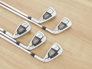 Iron set : Callaway : ชุดเหล็ก Callaway Rogue ST Max Fast (ออกปี 2022 ตีง่ายที่สุด ไกลสุดของ Callaway) มีเหล็ก 6-Pw (5 ชิ้น) ก้านเหล็ก NS Pro ZELOS 7 Flex S