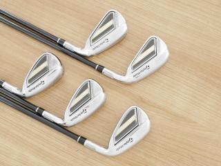 Iron set : Taylormade : ชุดเหล็ก Taylormade M GLOIRE (ปี 2020 รุ่นท๊อปสุด ไกลสุด Japan Spec) มีเหล็ก 6-Pw (5 ชิ้น) ก้าน Fujikura Speeder Evolution Flex SR