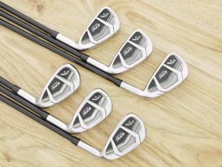 Iron set : Callaway : ชุดเหล็ก Callaway EPIC Star (ปี 2018 หน้าเด้ง โกงองศา ตีไกลมากๆ) มีเหล็ก 6-Pw,Aw (6 ชิ้น) ก้านกราไฟต์ Fujikura Speeder Evolution Flex R