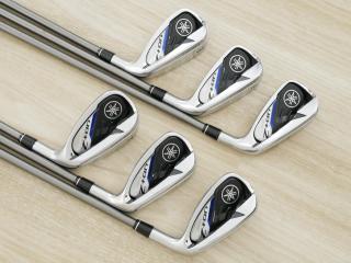 iron_set : ชุดเหล็ก Yamaha Inpres UD+2 (ออกปี 2021 ตีไกลที่สุด ไกลกว่าเหล็กทั่วไป 2 เบอร์ หน้าเด้ง COR 0.822) มีเหล็ก 6-Pw,Aw (6 ชิ้น) ก้าน Steelfiber FC70 Flex R