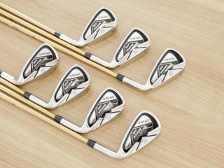 Iron set : Katana : ชุดเหล็ก Katana Sword Sniper AIR (หน้าเด้ง) มีเหล็ก 6-Pw,Aw,Sw (7 ชิ้น) ก้านกราไฟต์ Fujikura Air Speeder Flex R