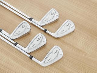 iron_set : ชุดเหล็ก Callaway ELYTE Max Fast (รุ่นล่าสุด ออกปี 2025 ตีง่ายมาก ไกล Japan Spec.) มีเหล็ก 6-Pw (5 ชิ้น) ก้านเหล็ก NS Pro 850 NEO Flex S