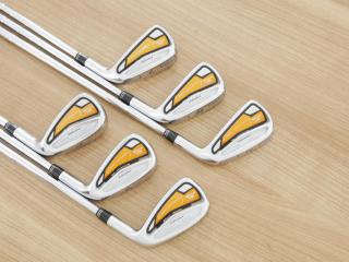 iron_set : **มีตำหนิ** ชุดเหล็ก Cobra AMP Forged (ใบใหญ่ ตีง่าย) มีเหล็ก 5-Pw (6 ชิ้น) ก้านเหล็ก KBS Tour 90 Flex S