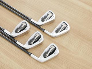 iron_set : ชุดเหล็ก XXIO Forged 6 (ปี 2019) มีเหล็ก 6-Pw (5 ชิ้น) ก้านกราไฟต์ Miyazaki AX-1 Flex SR