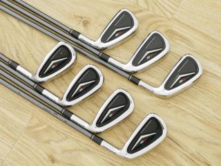 iron_set : ชุดเหล็ก Taylormade r9 มีเหล็ก 4-Pw (7 ชิ้น) ก้านกราไฟต์ Flex R