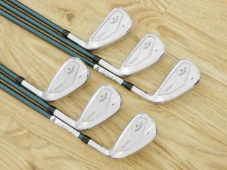 iron_set : **ของใหม่ ยังไม่แกะพลาสติก** ชุดเหล็ก Callaway ELYTE X (รุ่นล่าสุด ออกปี 2025 ตีง่ายมาก ไกล Japan Spec.) มีเหล็ก 5-Pw (6 ชิ้น) ก้านกราไฟต์ Fujikura VENTUS 5 Flex R
