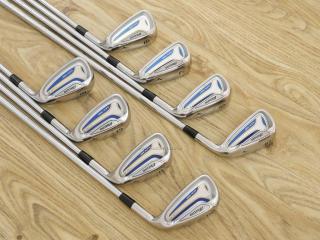 Iron set : Mizuno : ชุดเหล็ก Mizuno MX-100 (ใบใหญ่ ตีง้าย) มีเหล็ก 5-Pw,Aw,Sw (8 ชิ้น) ก้านเหล็ก NS Pro 950 FLex R