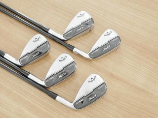 Iron set : Callaway : ชุดเหล็ก Callaway EPIC Max Fast (รุ่นแพงสุด ไกลสุดของ Callaway ปี 2021) มีเหล็ก 7-Pw,Aw (5 ชิ้น) ก้านกราไฟต์ Graphite Design RAUNE i60 Flex R