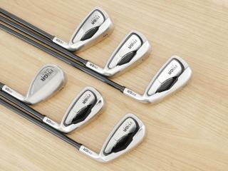 Iron set : PRGR : ชุดเหล็ก PRGR AS302 (ใบใหญ่ ตีง่าย) มีเหล็ก 6-Pw,Sw (6 ชิ้น) ก้านกราไฟต์ Flex R