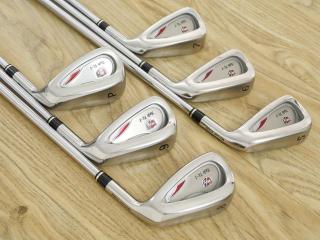 Iron set : Other Brand : ชุดเหล็ก Wilson TAB TC-1 (รุ่นท๊อปสุด หน้าเด้ง ตีไกล) มีเหล็ก 5-Pw (6 ชิ้น) ก้านเหล็ก NS Pro 950 Flex R