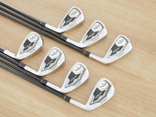Iron set : Callaway : ชุดเหล็ก Callaway APEX Forged (ปี 2020) มีเหล็ก 5-Pw,Aw (7 ชิ้น) ก้านกราไฟต์ Fujikura Speeder Evolution Flex R