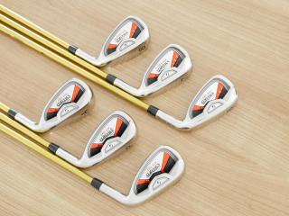 iron_set : ชุดเหล็ก Katana Sword ATC-589a (หน้าเด้ง) มีเหล็ก 6-Pw,Aw (6 ชิ้น) ก้านกราไฟต์ Fujikura Speeder 589 Flex SR