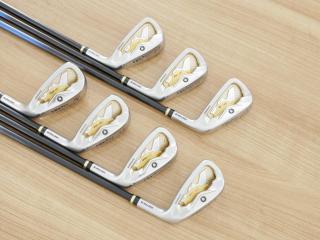 Iron set : Honma : ชุดเหล็ก Honma Beres IS-02 (หน้าเด้ง Forged) มีเหล็ก 6-11,Aw (7 ชิ้น เทียบเท่า 5-Pw,Aw) ก้าน ARMRQ 6 (54) Flex R (2 ดาว)