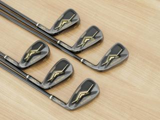 Iron set : Honma : ชุดเหล็ก Honma Beres Black Forged (ออกปี 2022 สวยมากๆ) มีเหล็ก 6-11 (6 ชิ้น เทียบเท่า 5-Pw) ก้าน ARMRQ MX Flex SR