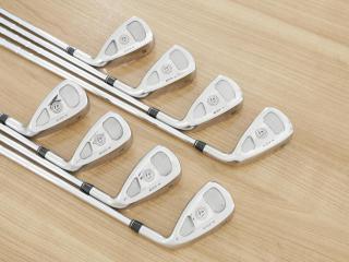 Iron set : Taylormade : ชุดเหล็ก Taylormade X-03 (หน้า Titanium รุ่นท็อป) มีเหล็ก 5-Pw,Aw,Sw (8 ชิ้น) ก้านเหล็ก NS Pro 950 Flex S