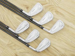 iron_set : **ของใหม่ ยังไม่แกะพลาสติก** ชุดเหล็ก Honma Tour World TW757P (รุ่นล่าสุด ออกปี 2022) มีเหล็ก 5-Pw (6 ชิ้น) ก้านกราไฟต์ Honma Vizard 50 Flex R