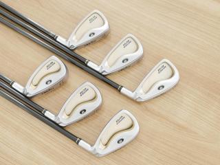 Iron set : Honma : Honma Beres MG703 (หน้าเด้ง) มีเหล็ก 6-11 (6 ชิ้น เทียบเท่า 5-Pw) ก้าน ARMRQ UD49 Flex R (1 ดาว)