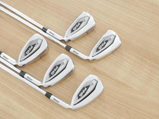Iron set : Ping : ชุดเหล็ก Ping G425 (รุ่นปี 2021 Japan Spec. ใบใหญ่ ง่าย ไกล) มีเหล็ก 6-Pw (5 ชิ้น) ก้านเหล็ก NS Pro 850 Flex S