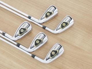iron_set : ชุดเหล็ก Taylormade Gloire G (รุ่นท๊อปสุด ตีไกลมากๆ เหล็ก 7 Loft 26.5 หน้าเด้ง) มีเหล็ก 6-Pw (5 ชิ้น) ก้านเหล็ก NS Pro 830 Flex S