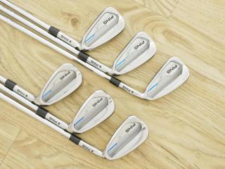 iron_set : ชุดเหล็ก Ping i Series (ออกปี 2016) มีเหล็ก 5-Pw (6 ชิ้น) ก้านเหล็ก Ping CFS Flex S