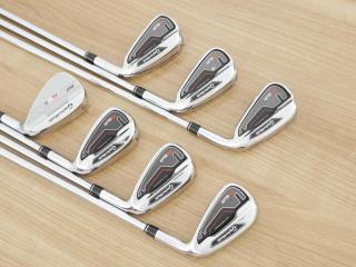 iron_set : ชุดเหล็ก Taylormade RSi 1 มีเหล็ก 5-Pw,Aw (7 ชิ้น) ก้านเหล็ก KBS C-Taper 90 Flex R