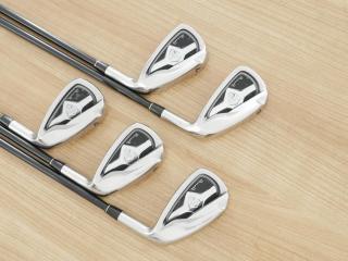 Iron set : Romaro : ชุดเหล็ก Romaro Ray Alpha (ปี 2017 ใบใหญ่ หน้า Titanium) มีเหล็ก 6-Pw (5 ชิ้น) ก้านกราไฟต์ Flex R