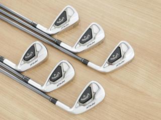 Iron set : Callaway : ชุดเหล็ก Callaway APEX DCB Forged (ปี 2022) มีเหล็ก 5-Pw (6 ชิ้น) ก้านกราไฟต์ Mitsubishi Diamana 55 Flex S