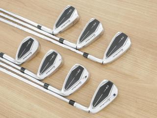 Iron set : Taylormade : ชุดเหล็ก Taylormade Qi (ออกปี 2024 Japan Spec.) มีเหล็ก 5-Pw,Sw (7 ชิ้น) ก้านเหล็ก NS Pro 910GH Flex S
