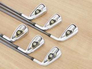 Iron set : ชุดเหล็ก Taylormade Gloire G (รุ่นท๊อปสุด ตีไกลมากๆ เหล็ก 7 Loft 26.5 หน้าเด้ง) มีเหล็ก 5-Pw (6 ชิ้น) ก้านกราไฟต์ Flex S