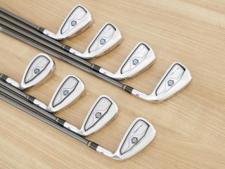 iron_set : ชุดเหล็ก Taylormade Gloire F Forged (รุ่นท๊อปสุด Japan Spec.) มีเหล็ก 5-Pw,Aw,Sw (8 ชิ้น) ก้านกราไฟต์ Fujikura GL 3300 Flex R