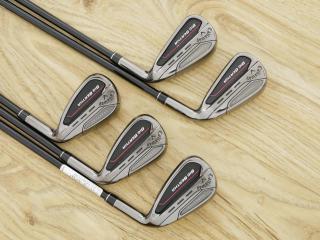 Iron set : Callaway : ชุดเหล็ก Callaway Big Bertha (รุ่นล่าสุด ปี 2023 ตีง่ายที่สุดของ Callaway) มีเหล็ก 6-Pw (5 ชิ้น) ก้านกราไฟต์ Fujikura Speeder NX Flex R