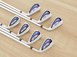 iron_set : ชุดเหล็ก Callaway Big Bertha Beta (ใบใหญ่ ตีง่ายมาก) มีเหล็ก 6-Pw,Aw,Sw (7 ชิ้น) ก้านกราไฟต์ Fujikura Air Speeder Flex SR