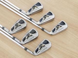 iron_set : ชุดเหล็ก Maruman Majesty Royale (รุ่นท๊อปสุด ปี 2022 ของใหม่ 9 หมื่นบาท) มีเหล็ก 6-10,Pw (6 ชิ้น เบอร์ 6 ตีระยะเท่าเบอร์ 5 ของรุ่นอื่น) ก้านเหล็ก NS Pro 850 Flex R