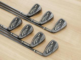 Iron set : Honma : ชุดเหล็ก Honma Beres 09 Forged Black (รุ่นล่าสุด ออกปี 2024 สวยมากๆ) มีเหล็ก 7-11,Aw,Sw (7 ชิ้น เทียบเท่า 6-Pw,Aw,Sw) ก้าน ARMRQ FX Flex R