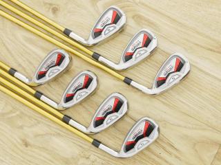 iron_set : ชุดเหล็ก Katana Sword ATC-589a (หน้าเด้ง) มีเหล็ก 6-Pw,Aw,Sw (7 ชิ้น) ก้านกราไฟต์ Fujikura Speeder 589 Flex SR