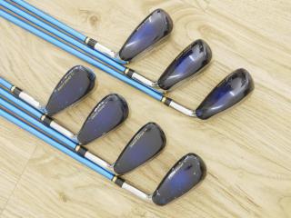 iron_set : ชุดเหล็กกระเทย Katana Sword SL-Eleven มีเหล็ก 7-12,Sw (7 ชิ้น เทียบเท่า 6-Pw,Aw,Sw) ก้านกราไฟต์ Flex SR