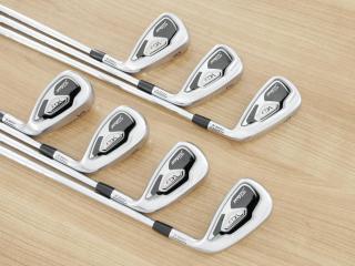 iron_set : ชุดเหล็ก Titleist VG3 Type D Forged (ปี 2017 Japan Spec. ตีง่ายและไกลที่สุดของ Titleist) มีเหล็ก 6-Pw,Aw,Sw (7 ชิ้น) ก้านเหล็ก NS Pro 950 Flex S