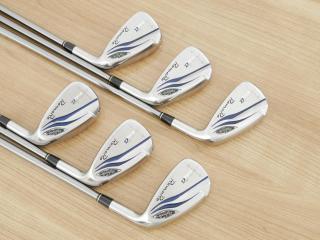 iron_set : ชุดเหล็ก Romaro Ray Alpha Forged (ปี 2021 ใบใหญ่ ตีไกลกว่าปกติมาก) มีเหล็ก 6-Pw,Aw (6 ชิ้น) สุดยอดก้าน Fujikura Diamond Speeder 8 Flex S