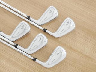 Iron set : Callaway : **ของใหม่ ยังไม่แกะพลาสติก** ชุดเหล็ก Callaway ELYTE Max Fast (ออกปี 2025 ตีง่ายมาก ไกล Japan Spec.) มีเหล็ก 6-Pw (5 ชิ้น) ก้านเหล็ก NS Pro ZELOS 7 Flex S