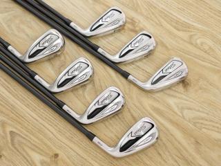 Iron set : Titleist : ชุดเหล็ก Titleist AP1 718 (ออกปี 2018) มีเหล็ก 5-Pw,48 (7 ชิ้น) ก้านกราไฟต์ Fujikura MCI 60 Flex S