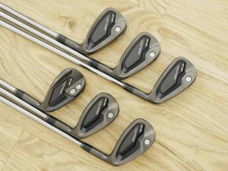 Iron set : Epon : ชุดเหล็ก EPON EF-02I Forged (ออกปี 2022 ใบใหญ่ ตีง่าย ไกล) มีเหล็ก 6-Pw,Aw (6 ชิ้น) ก้านกราไฟต์ Mitsubishi Grand Bassara GB i50 Flex R