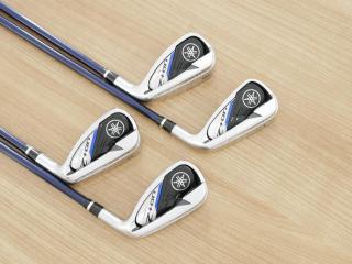 Iron set : Yamaha : ชุดเหล็ก Yamaha Inpres UD+2 (ออกปี 2021 ตีไกลที่สุด ไกลกว่าเหล็กทั่วไป 2 เบอร์ หน้าเด้ง COR 0.822) มีเหล็ก 7-Pw (4 ชิ้น) ก้านกราไฟต์ Fujikura Air Speeder M421i Flex SR