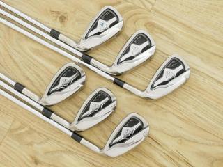 Iron set : ชุดเหล็ก Romaro Ray Alpha (ปี 2017 ใบใหญ่ หน้า Titanium) มีเหล็ก 6-Pw,Aw (6 ชิ้น) ก้านเหล็ก NS Pro 850 Flex R