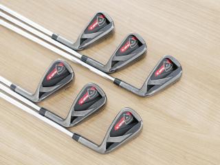 iron_set : ชุดเหล็ก Callaway RAZR X Black มีเหล็ก 5-Pw (6 ชิ้น) ก้านเหล็ก NS Pro 950 Flex S