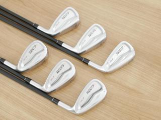 Iron set : Epon : ชุดเหล็ก EPON AF-707 Forged (รุ่นล่าสุด ปี 2024 ใบใหญ่ ตีง่าย ไกล) มีเหล็ก 6-Pw,Aw (6 ชิ้น) ก้านกราไฟต์ Fujikura TRAVIL 95 Flex S