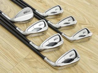 Iron set : PRGR : ชุดเหล็ก PRGR AS302 (ใบใหญ่ ตีง่าย) มีเหล็ก 5-Pw,Sw (7 ชิ้น) ก้านกราไฟต์ Flex R